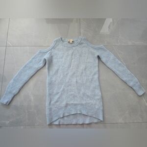 Light Blue Michael Michael Kors Women's Marino Wool Sweater